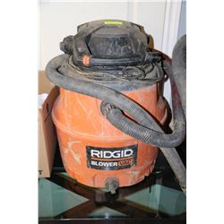RIDGID BLOWER VAC ON CHOICE