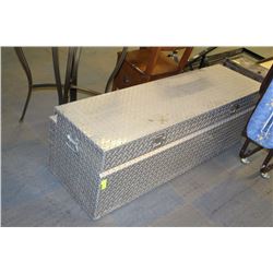 CHECKERPLATE TRUCK TOOL BOX