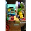 Image 1 : BOX OF FISHER PRICE LITTLE PEOPLE CHILDRENS TOYS