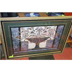 "ORNAMENTAL" BY STEVEN NORT FRAMED ART DISPLAY