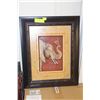 Image 1 : FRAMED CHAD BARRET ELEPHANT CANVAS PRINT