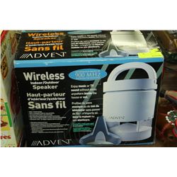NEW WIRELESS INDOOR OUTDOOR 900MHZ SPEAKER