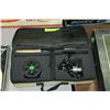 Image 1 : CRYSTAL RIVER COLLAPSIBLE FISHING ROD WITH REELS