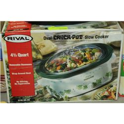RIVAL 4.5 QUART SLOWCOOKER