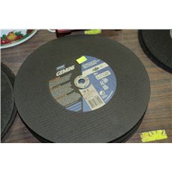 NORTON GEMINI HIGH SPEED 14" CUT OFF WHEEL