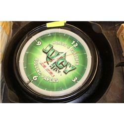 JUICY JAY ROLLING PAPER BRAND CLOCK