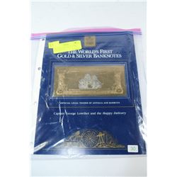 23KT GOLD, THE WORLD'S FIRST GOLD & SILVER