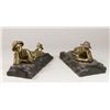 Image 1 : Pair of Bronze Figural Bookends
