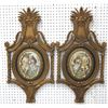Image 1 : Pair Framed Wall Plaques