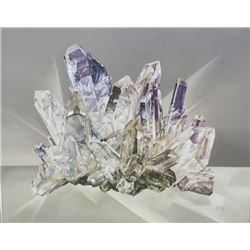 John Zak, "Grey Amethyst Crystal"