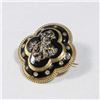Image 1 : Gold Enamel & Diamond Brooch