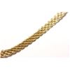 Image 3 : 14K Yellow Gold & Diamond Chevron Necklace