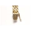 Image 4 : 14K Yellow Gold & Diamond Chevron Necklace