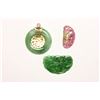 Image 2 : Jade Pendant & Small Carvings