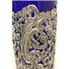 Image 2 : 19th Century English Silver Reticulated Vase