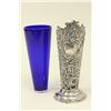 Image 3 : 19th Century English Silver Reticulated Vase