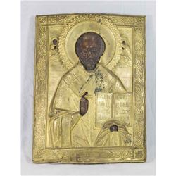 Russian Icon of Luke