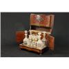 Image 3 : Tantalus Set in Inlaid Case