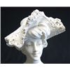 Image 2 : 19th Century Marble Bust of Lady with Hat