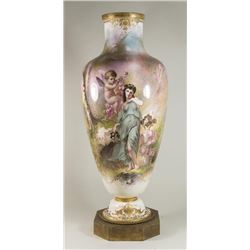 Sèvres Vase of Venus & Cupid