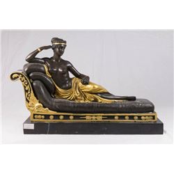 Bronze Sculpture of Reclining Cleopatra