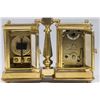 Image 3 : Double Sèvres Style Miniature Carriage Clock