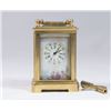 Image 1 : Reproduction Miniature Sèvres Style Carriage Clock