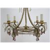 Image 2 : Italian Skeleton Form Clear & Amethyst Chandelier