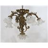 Image 1 : Baroque Style Bronze 7 Light Chandelier