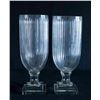 Image 1 : Pair Glass Hurricane Candle Holders