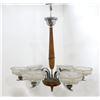 Image 1 : 6 Light Deco Chandelier