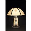 Image 1 : Reverse Handpainted Shade & Base Lamp