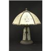 Image 2 : Reverse Handpainted Shade & Base Lamp