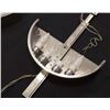 Image 3 : Set of 4 Art Deco Chrome & Glass Round Sconces