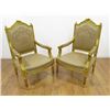 Image 1 : 2 Louis XVI Style French Armchairs