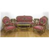 Image 1 : French Style 8 Piece Needlepoint Salon Set