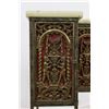 Image 2 : Bronze Figural Marble Top Telephone Table & Chair