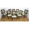 Image 1 : 8 Empire Style Dining Chairs