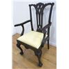 Image 5 : 8 Chippendale Style Chairs & Mahogany Table