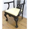 Image 6 : 8 Chippendale Style Chairs & Mahogany Table