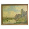 Image 2 : Rural Landscape Germany Oil on Canvas
