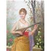 Image 2 : Josef Wenzel Suss, Lady with Mandolin