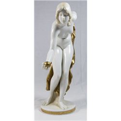German Art Deco Bowler Porcelain Figure