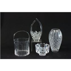 Lot of Cartier, Orrefors, & Waterford Cutglass