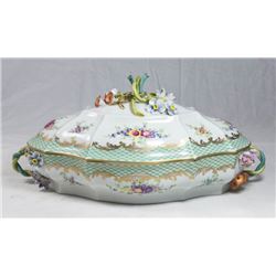 French Porcelain Covered Casserole