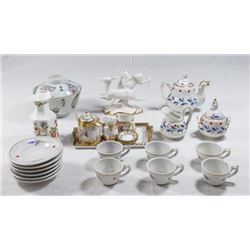 Group Lot of Diminutive Porcelain Items