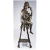 Image 1 : Bronze Sculpture of Lady Sitting on Chair