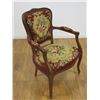 Image 3 : 2 Italian Carved Walnut Needlepoint Chairs