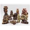 Image 1 : Group Lot Chinese Soapstone Carvings & Vases
