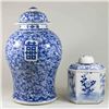 Image 1 : Two Chinese Covered Porcelain Jars